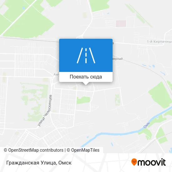 Карта Гражданская Улица
