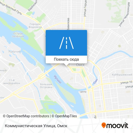 Карта Коммунистическая Улица