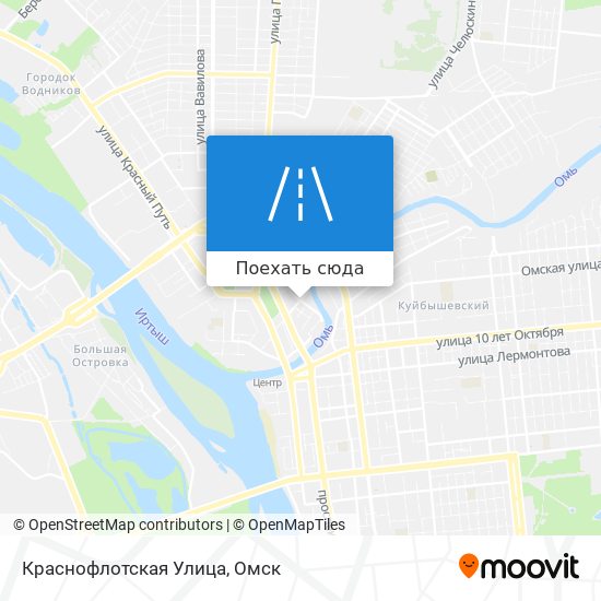 Карта Краснофлотская Улица