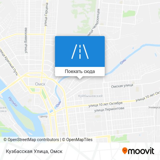 Карта Кузбасская Улица