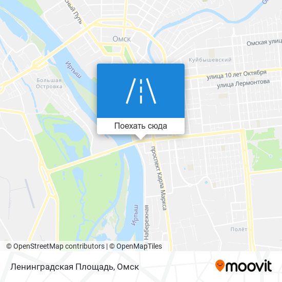 Карта Ленинградская Площадь