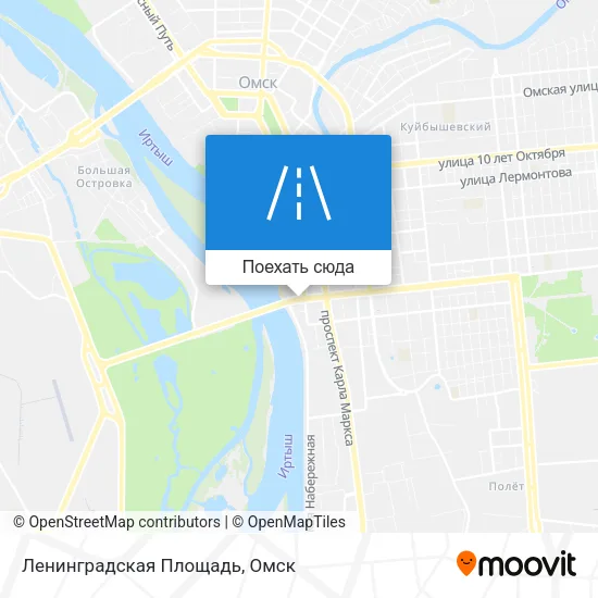 Карта Ленинградская Площадь