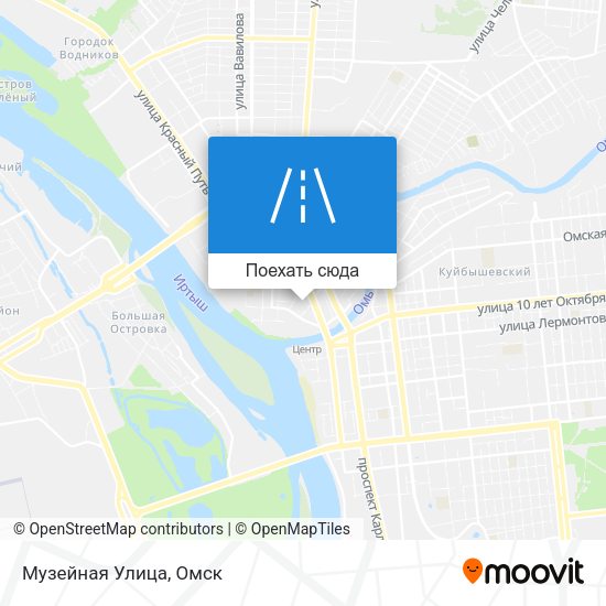 Карта Музейная Улица