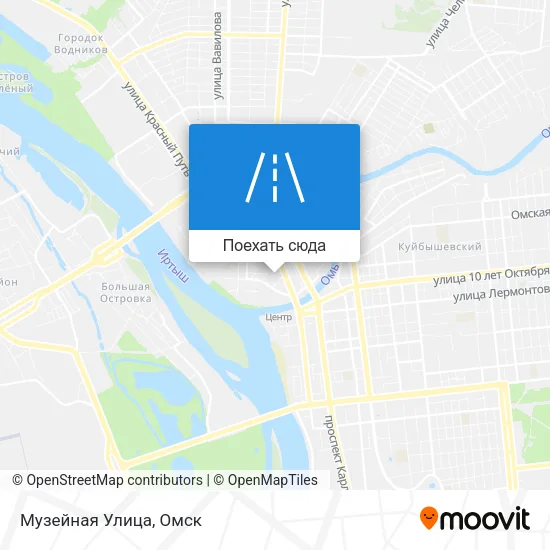 Карта Музейная Улица