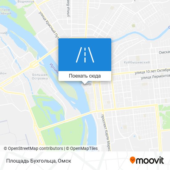 Карта Площадь Бухгольца