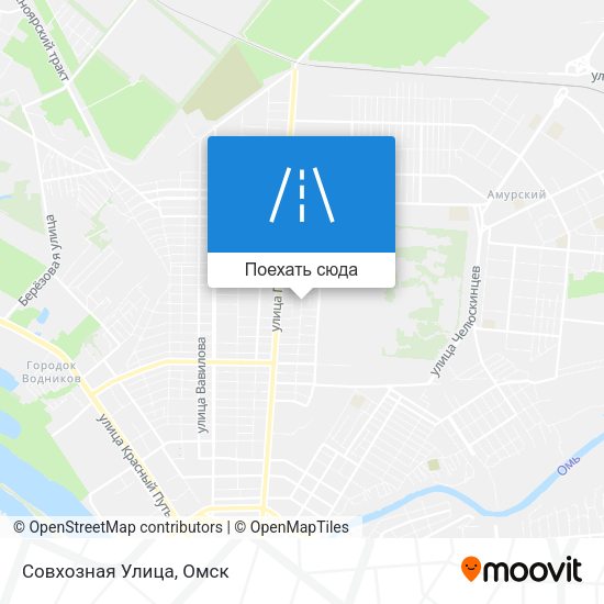Карта Совхозная Улица