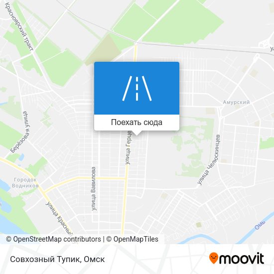 Карта Совхозный Тупик
