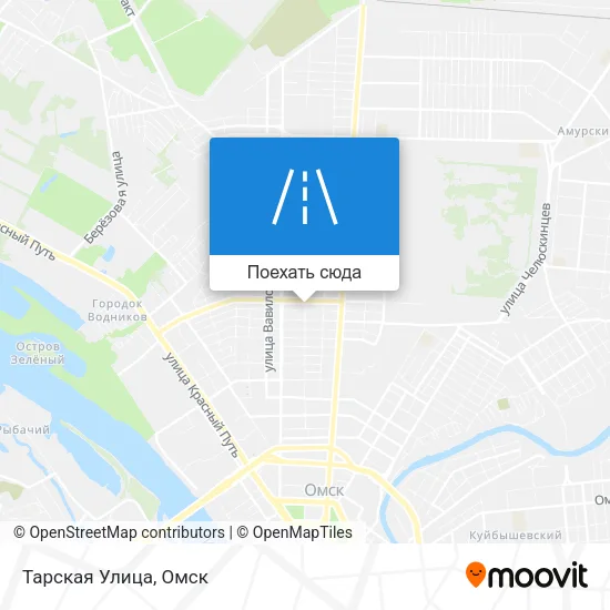 Карта Тарская Улица