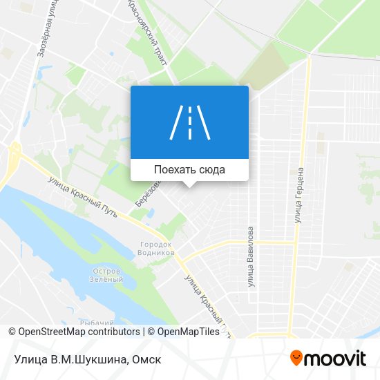 Карта Улица В.М.Шукшина