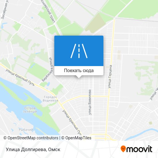 Карта Улица Долгирева