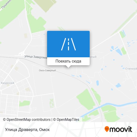 Карта Улица Драверта