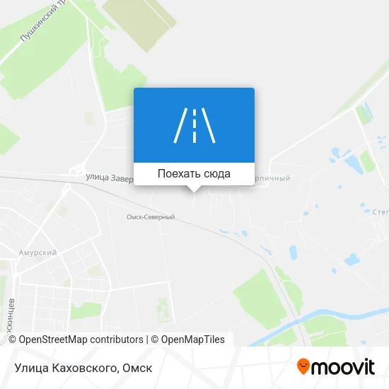 Карта Улица Каховского
