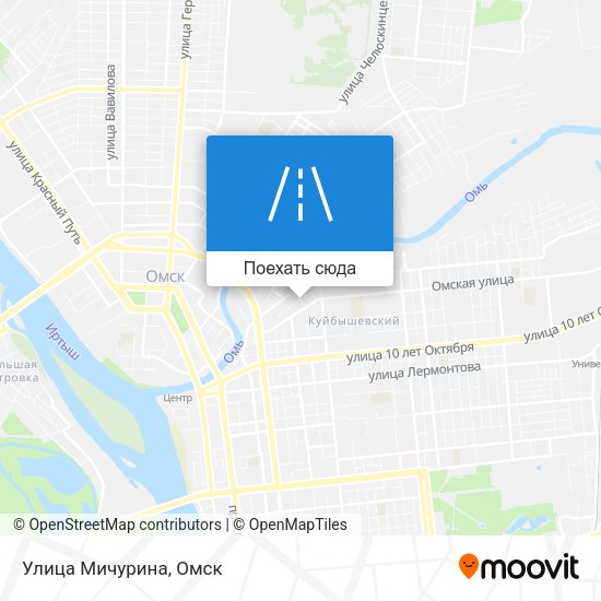Карта Улица Мичурина