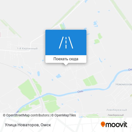 Карта Улица Новаторов