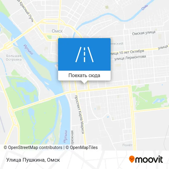 Карта Улица Пушкина
