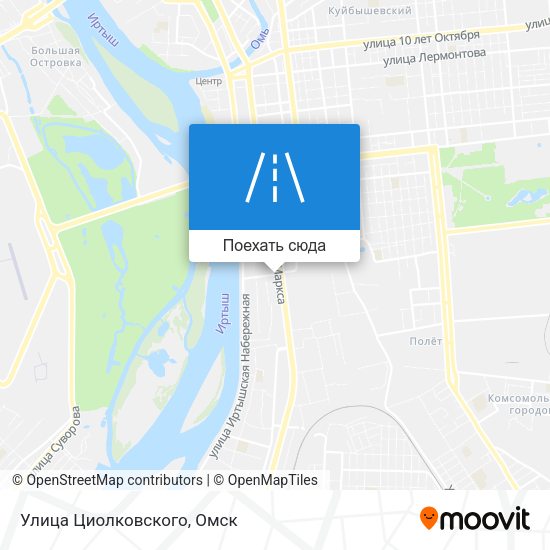 Карта Улица Циолковского