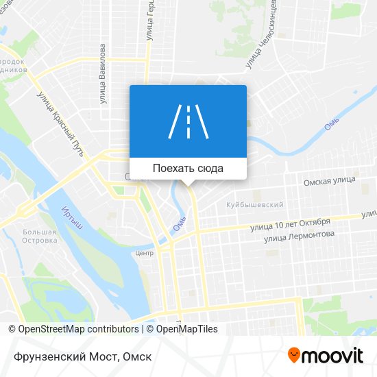 Карта Фрунзенский Мост