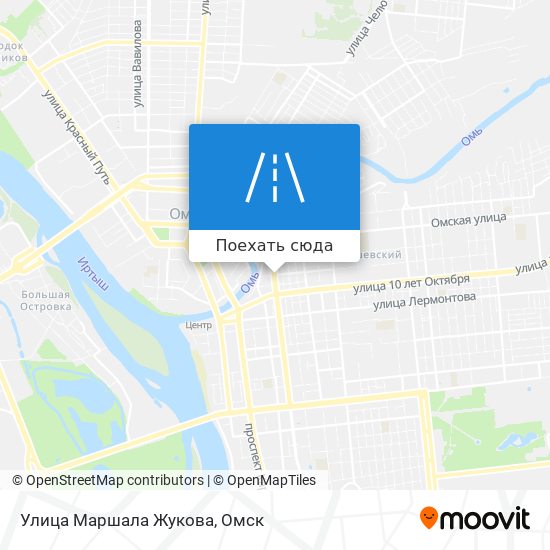 Карта Улица Маршала Жукова