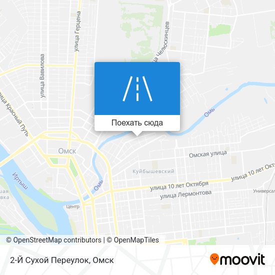Карта 2-Й Сухой Переулок