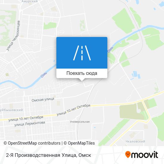 Карта 2-Я Производственная Улица