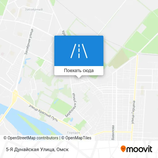 Карта 5-Я Дунайская Улица
