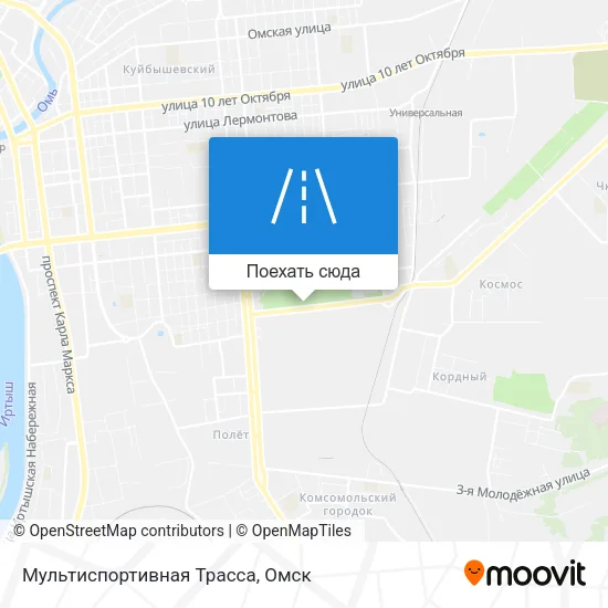 Карта Мультиспортивная Трасса