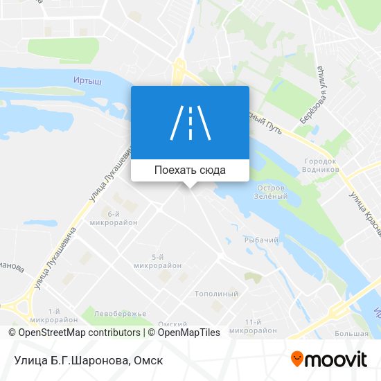 Карта Улица Б.Г.Шаронова