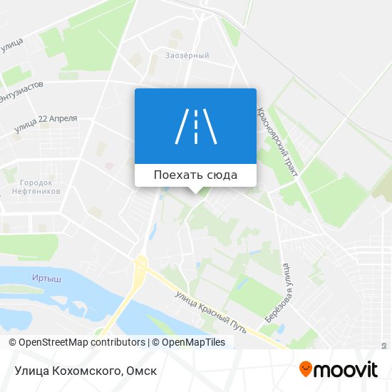 Карта Улица Кохомского