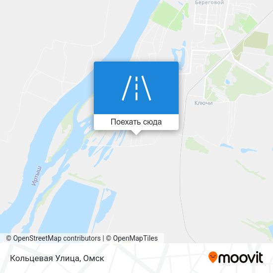 Карта Кольцевая Улица