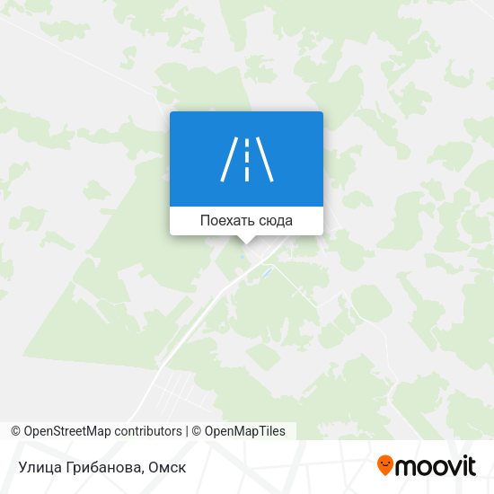 Карта Улица Грибанова