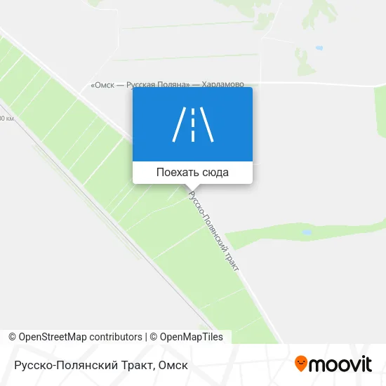 Карта Русско-Полянский Тракт