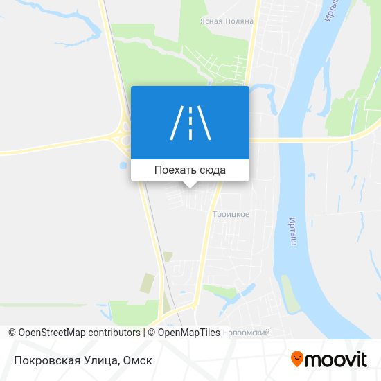 Карта Покровская Улица