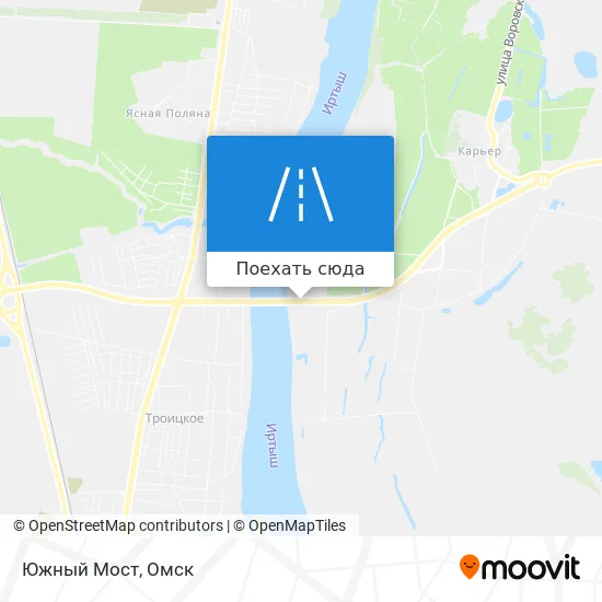 Карта Южный Мост