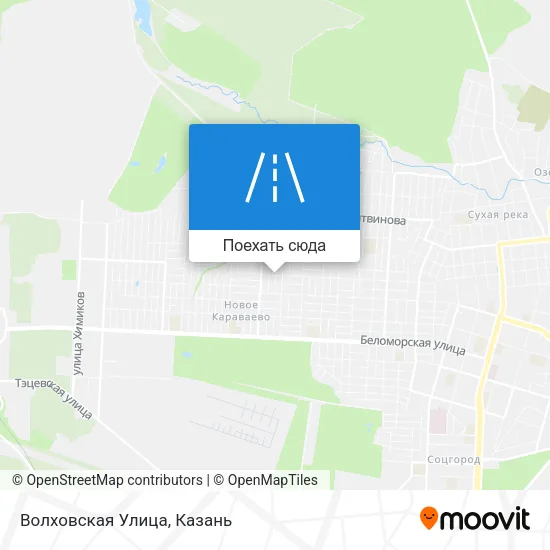 Карта Волховская Улица