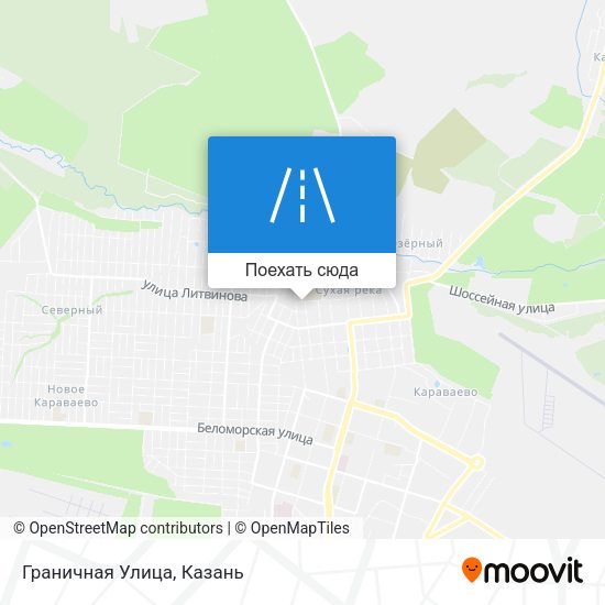 Карта Граничная Улица