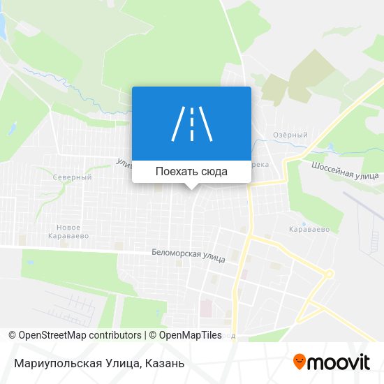 Карта Мариупольская Улица