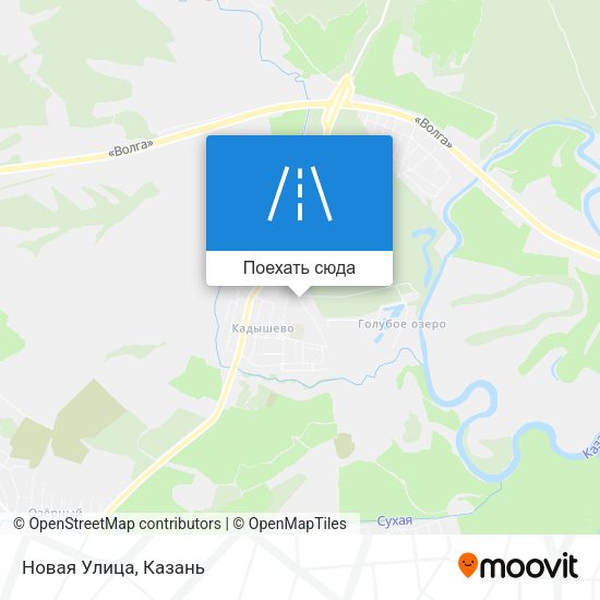 Карта Новая Улица