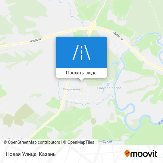 Карта Новая Улица