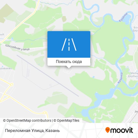 Карта Переломная Улица
