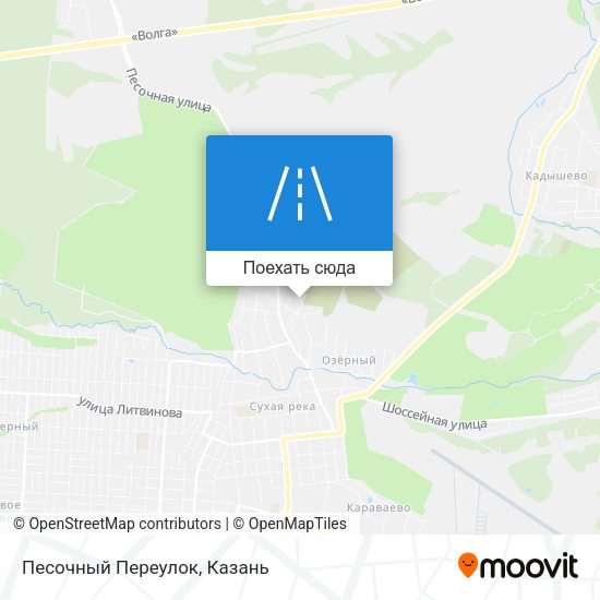 Карта Песочный Переулок