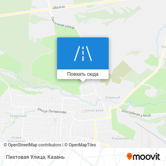 Карта Пихтовая Улица