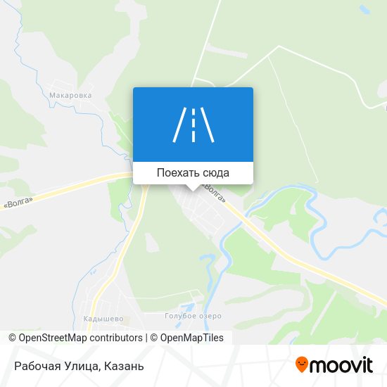 Карта Рабочая Улица