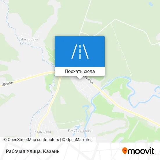 Карта Рабочая Улица