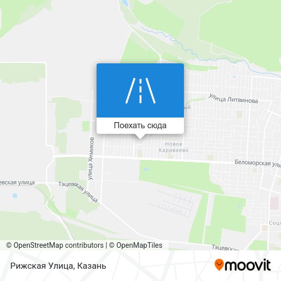Карта Рижская Улица