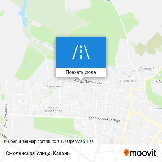 Карта Смоленская Улица