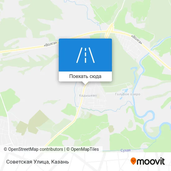 Карта Советская Улица