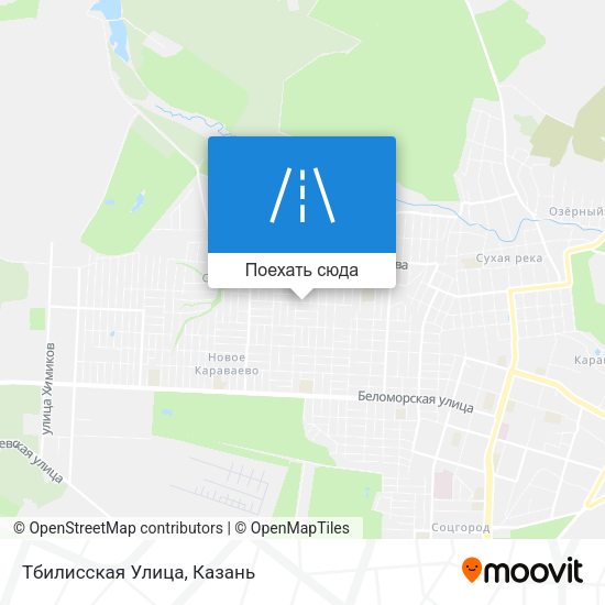 Карта Тбилисская Улица