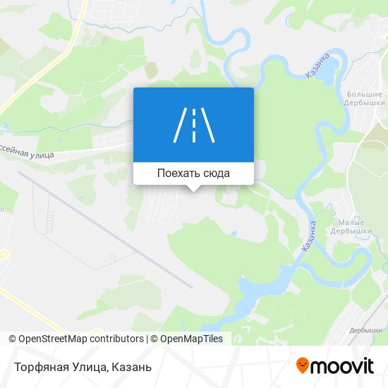 Карта Торфяная Улица