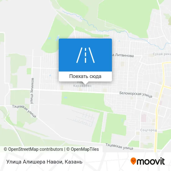 Карта Улица Алишера Навои