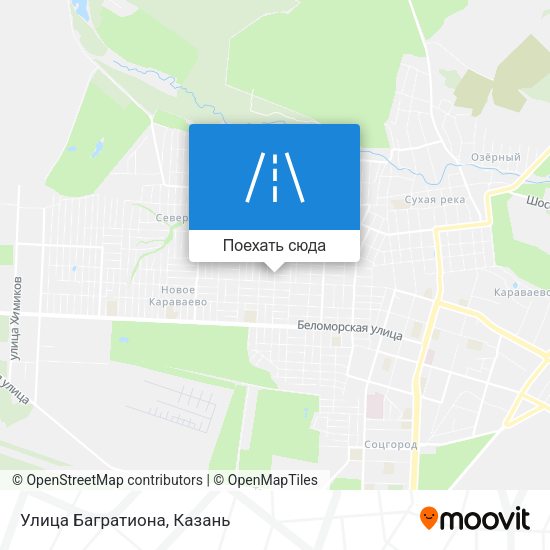 Карта Улица Багратиона